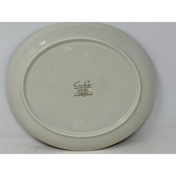Vintage Syracuse China Carefree Calypso Trinidad Oval Serving Platter MCM - Picture 5 of 10